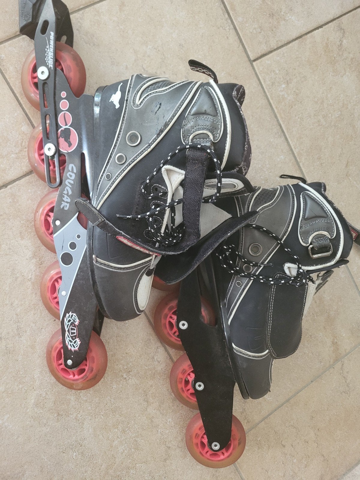 Ultimate Cougar inline skates - Maat 38 - Goed gebruikt, Ophalen, Gebruikt, Inline skates 4 wielen, Overige merken