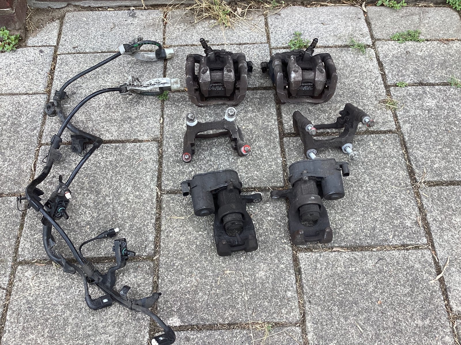 Mercedes A klasse W177 remklauwen voor en achter, Ophalen of Verzenden