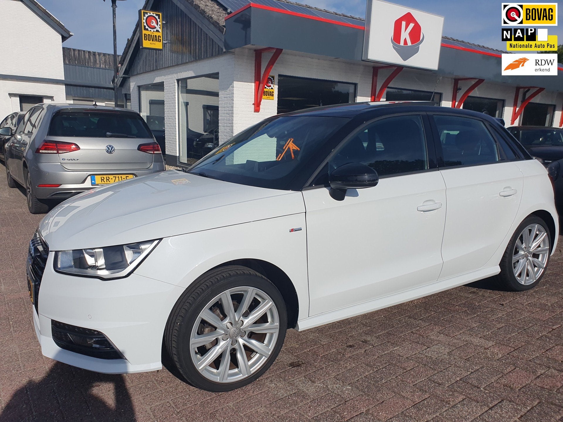 Audi A1 Sportback 1.0 TFSI S-Line DSG Pano/Airco/Stoelvw., Auto's, Audi, Euro 6, 4 stoelen, Origineel Nederlands, Bedrijf