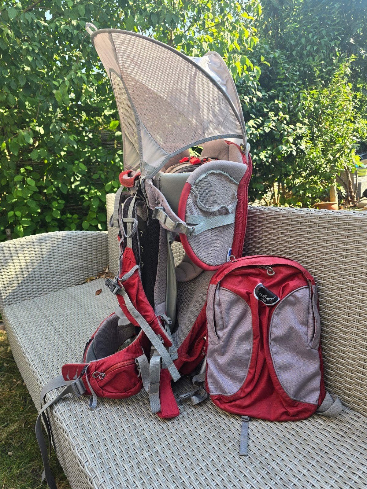 Osprey Poco Premium draagzak, Overige merken, Gebruikt, Ophalen of Verzenden, Rug