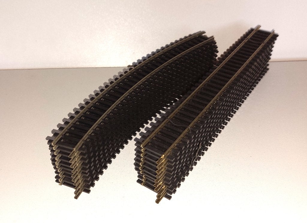 10x Roco H0 42202 + 10x Roco 4430 gebogen rail, Gelijkstroom, Nieuw, Rails, Ophalen of Verzenden