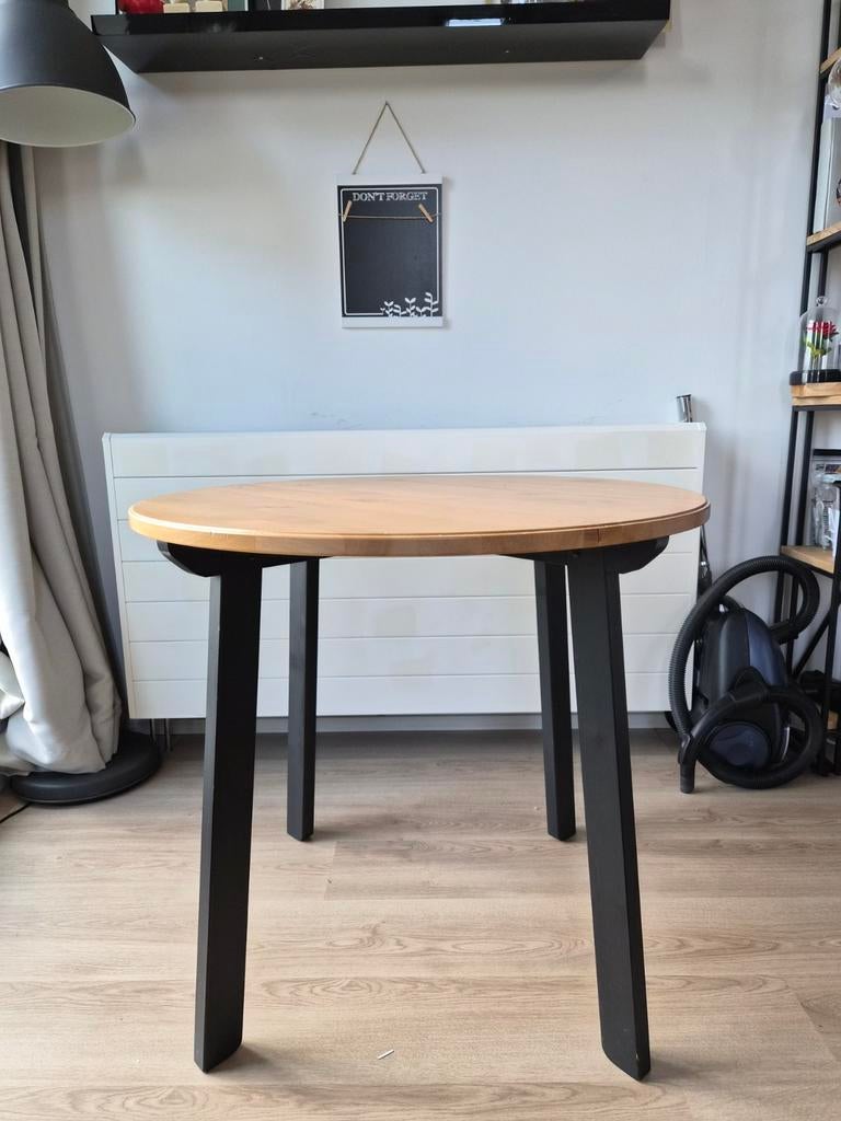 Ronde ikea gamlared eettafel 2-4 personen, Huis en Inrichting, Tafels | Eettafels, Ophalen, Gebruikt, 50 tot 100 cm, Rond