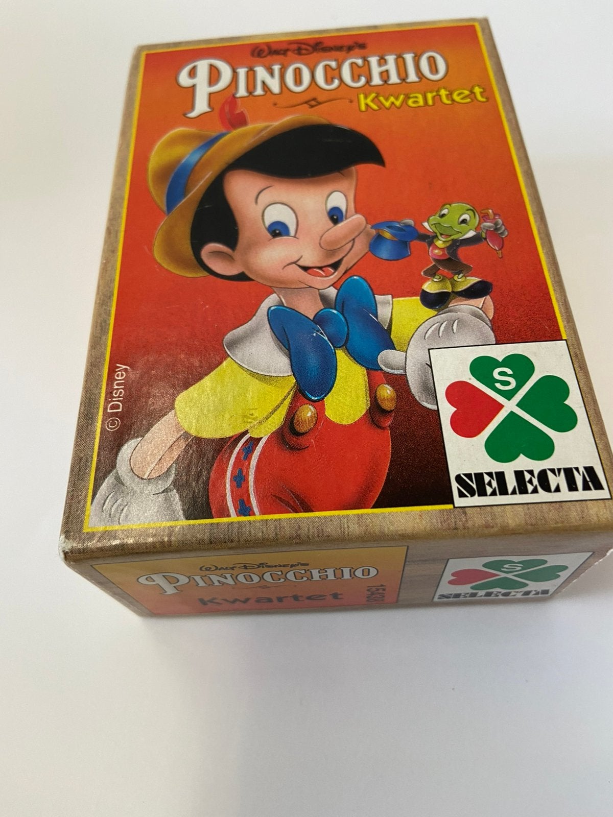 Kwartet Kwartetspel Pinocchio, Pinokkio, Verzamelen, Ophalen of Verzenden, Gebruikt, Kwartet(ten)