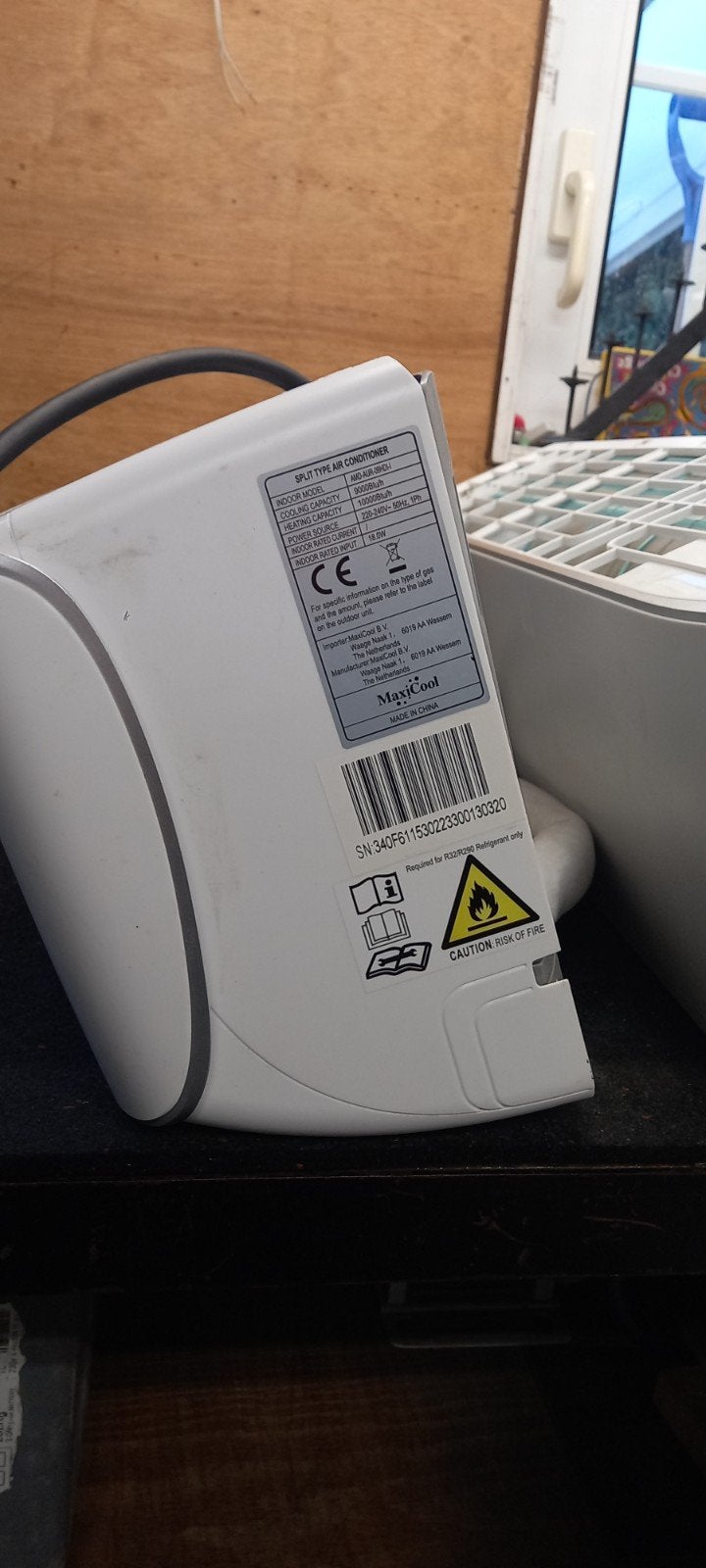Maxicool Split Type Airconditioner - Koelen en Ontvochtigen, Ophalen, Gebruikt, Minder dan 60 m³, 3 snelheden of meer