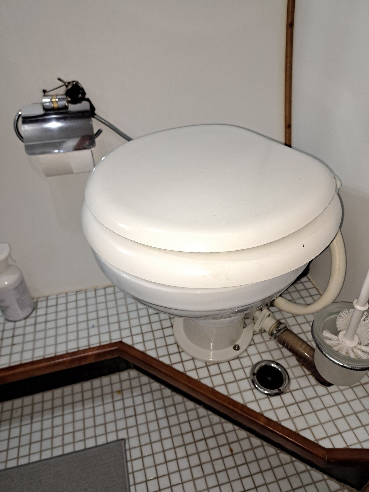scheeps toilet 24 v, Ophalen, Gebruikt, Kombuis en Sanitair, Zeilboot of Motorboot
