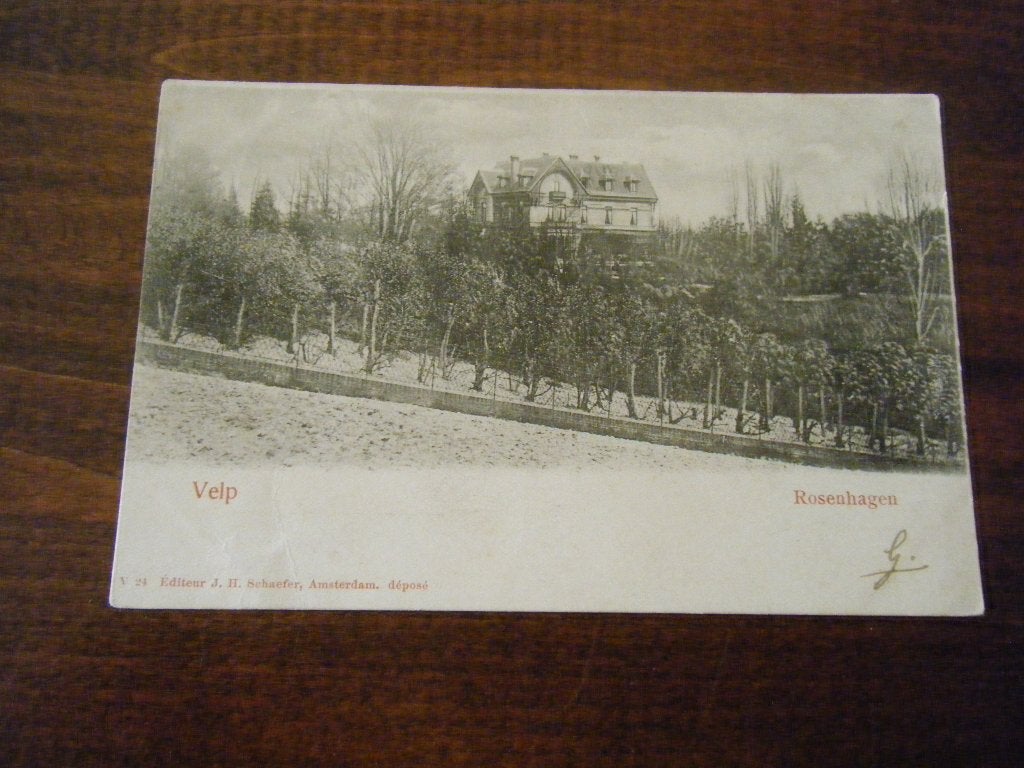 Y31 - Velp - Rosenhagen - 1902 - Mooi/Oud, Ophalen of Verzenden, Voor 1920, Gelderland