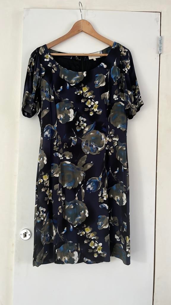 Jackpot mooi jurkje maat 40 viscose, Maat 38/40 (M), Blauw, Ophalen of Verzenden, Zo goed als nieuw