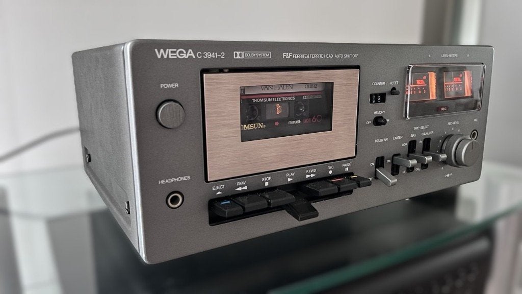 WEGA C 3941-C Cassette Deck, Ophalen of Verzenden, Enkel, Overige merken, Tape counter