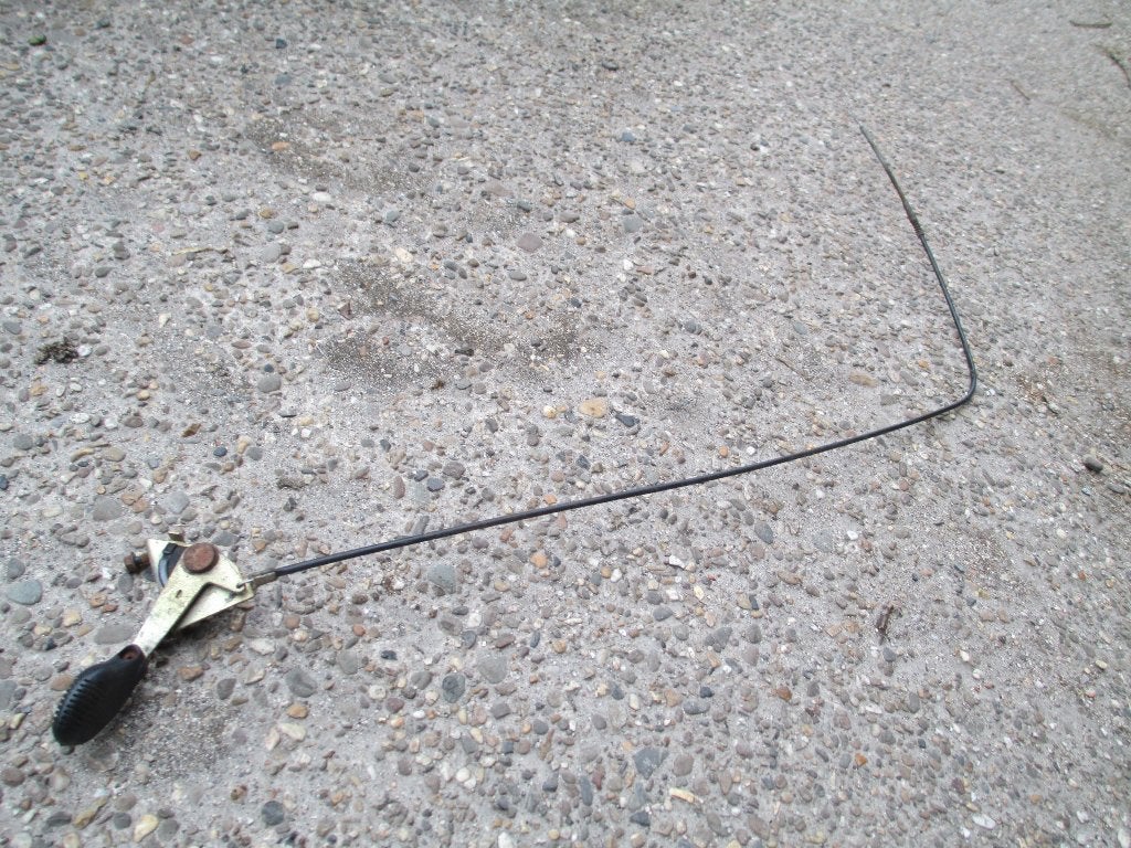 Gashendel +kabel MTD White Gutbrod Bolens Yard Man, Ophalen of Verzenden, Gebruikt, 50 cm of meer