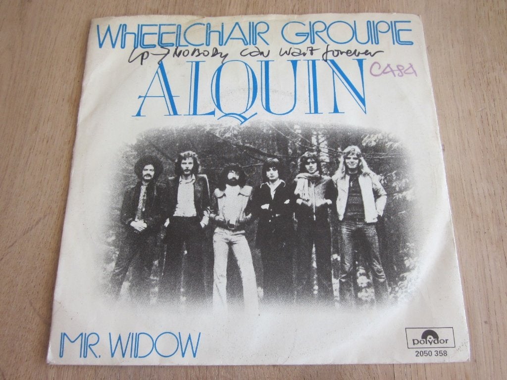 Alquin - Wheelchair groupie, Verzenden, 7 inch, Zo goed als nieuw, Pop