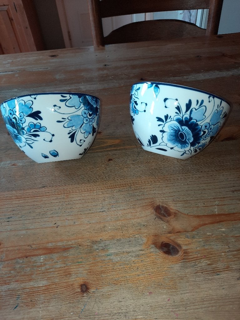 Dutch Floral original kommen, Overige merken, Ophalen of Verzenden, Zo goed als nieuw, Kom(men)