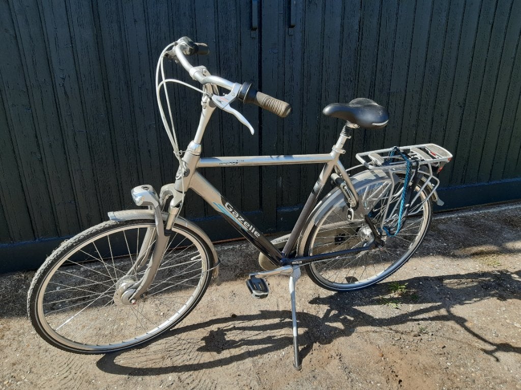 Nette gazelle Herenfiets, Fietsen en Brommers, Ophalen, Gebruikt, Versnellingen, 57 tot 61 cm