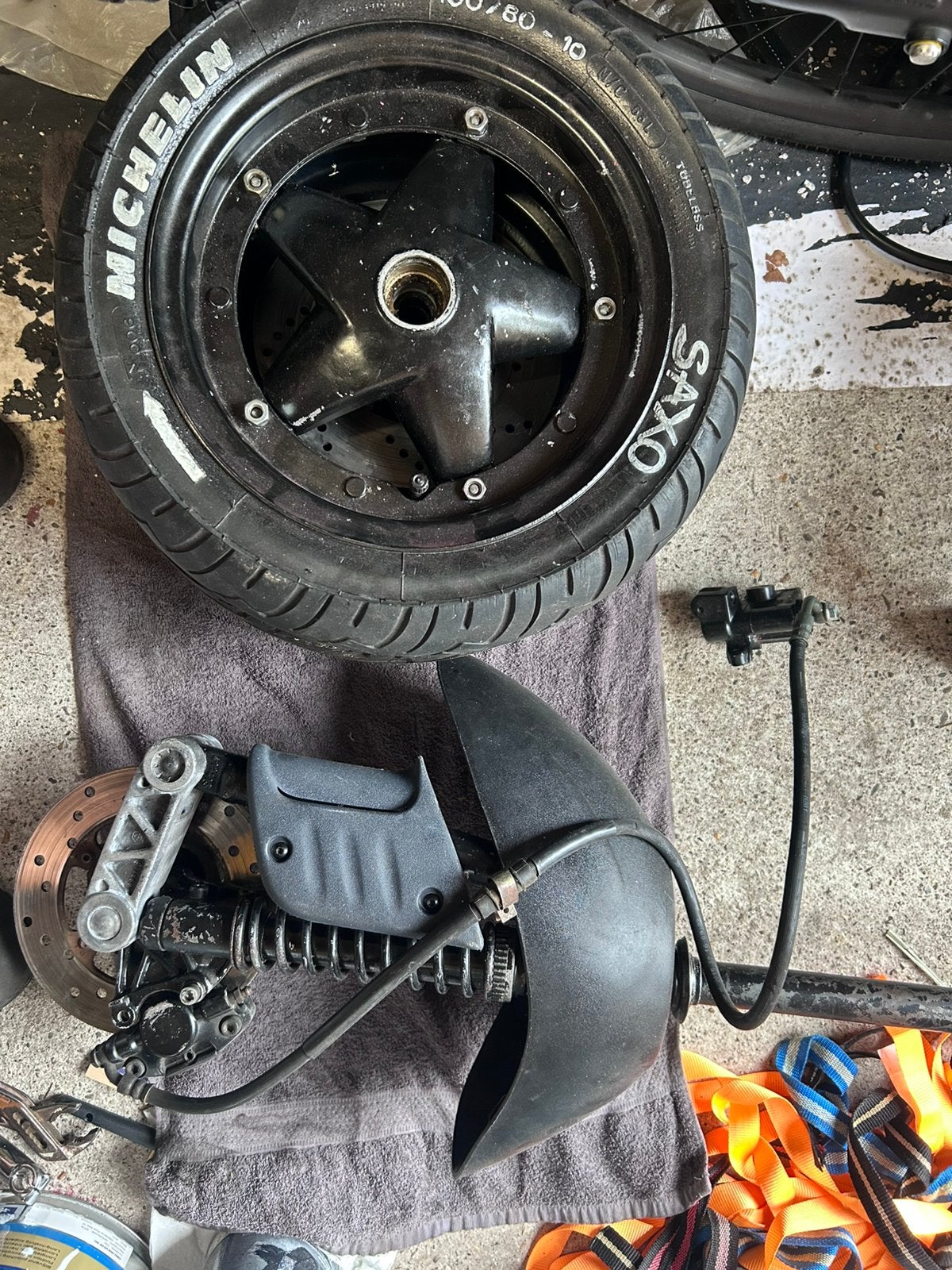 piaggio skr zip monovork, Verzenden, Gebruikt, Overige typen, Piaggio