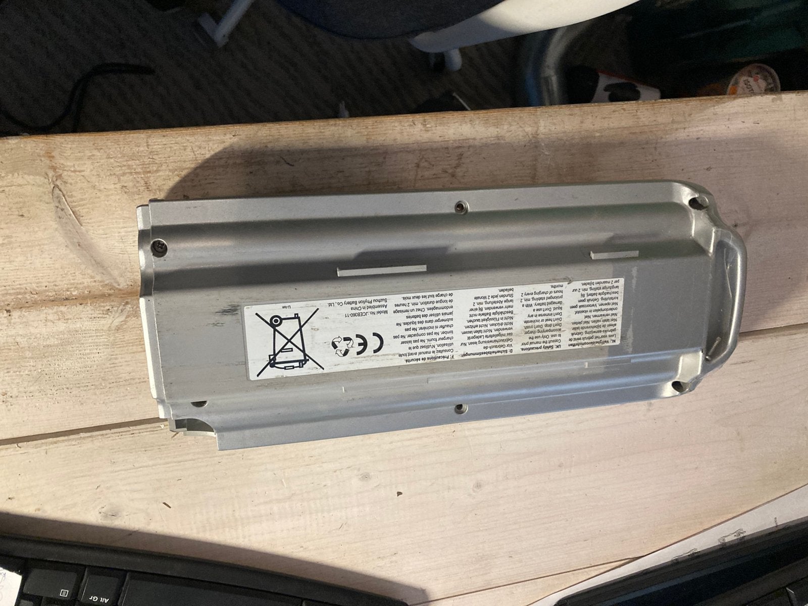 3 st Batavus behuizing met batterijen 41Volt/bms/oplader, Ophalen of Verzenden, Zo goed als nieuw