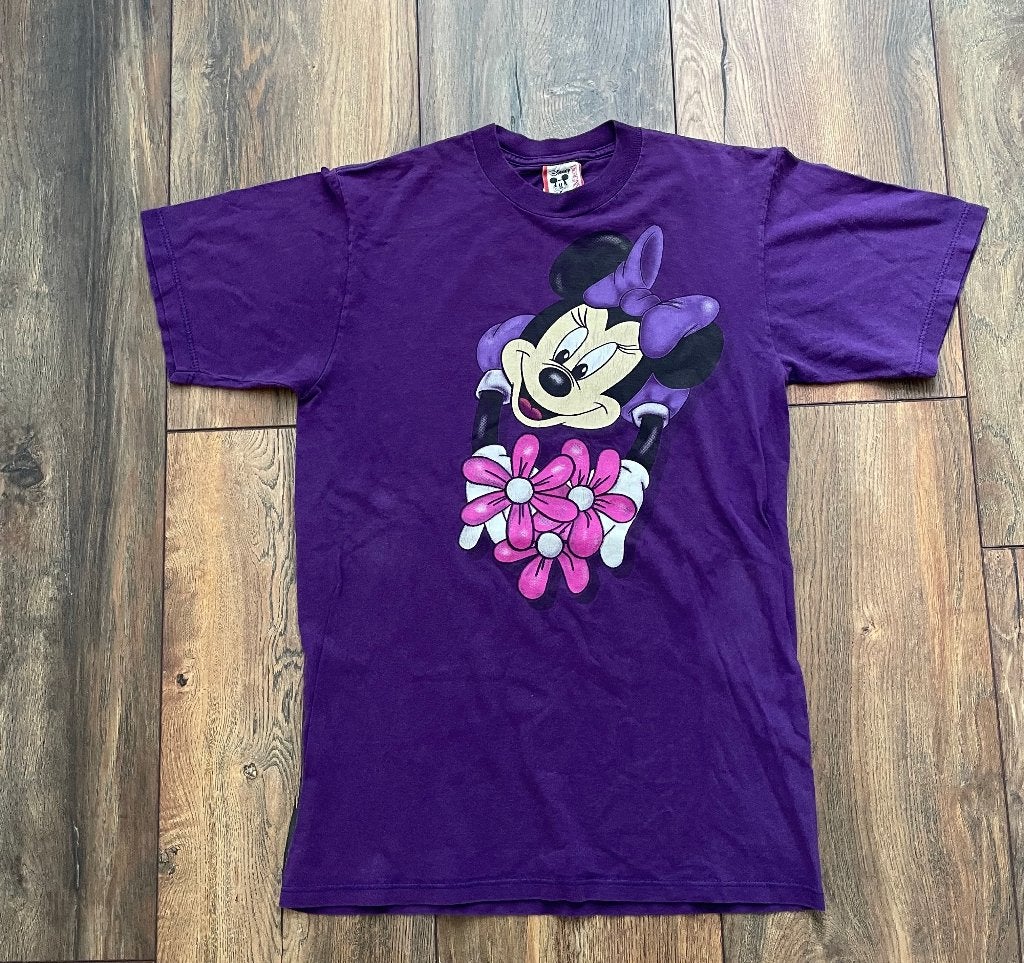 Disney T‑shirt – Paars – Maat M – A‑213, Kleding | Heren, Paars, Onbekend, Zo goed als nieuw, Onbekend