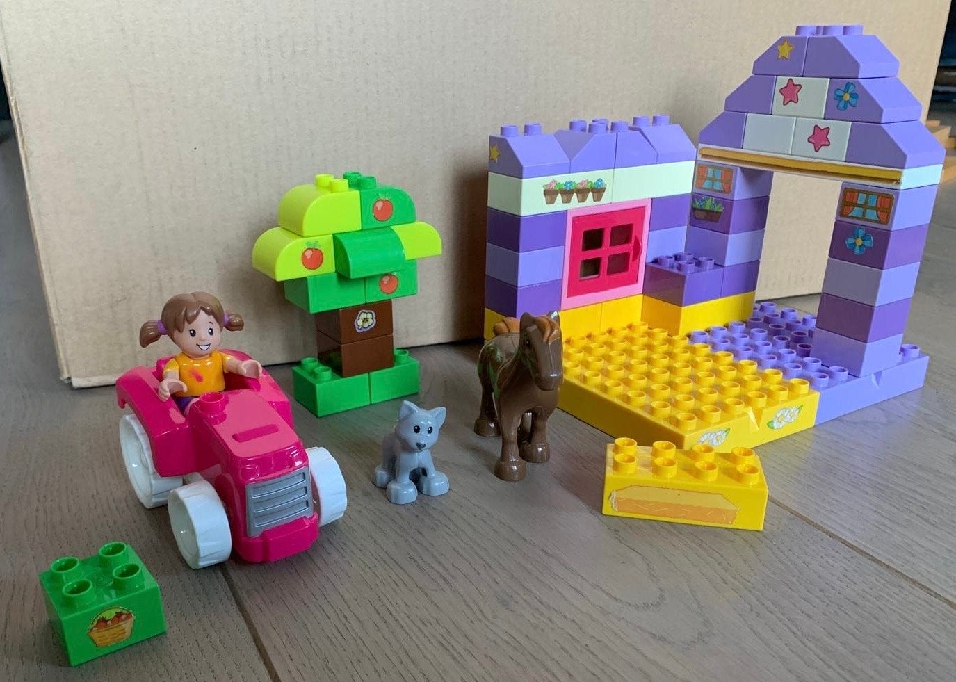 Megabloks junior builders ponystal, Ophalen of Verzenden, Gebruikt, Megabloks