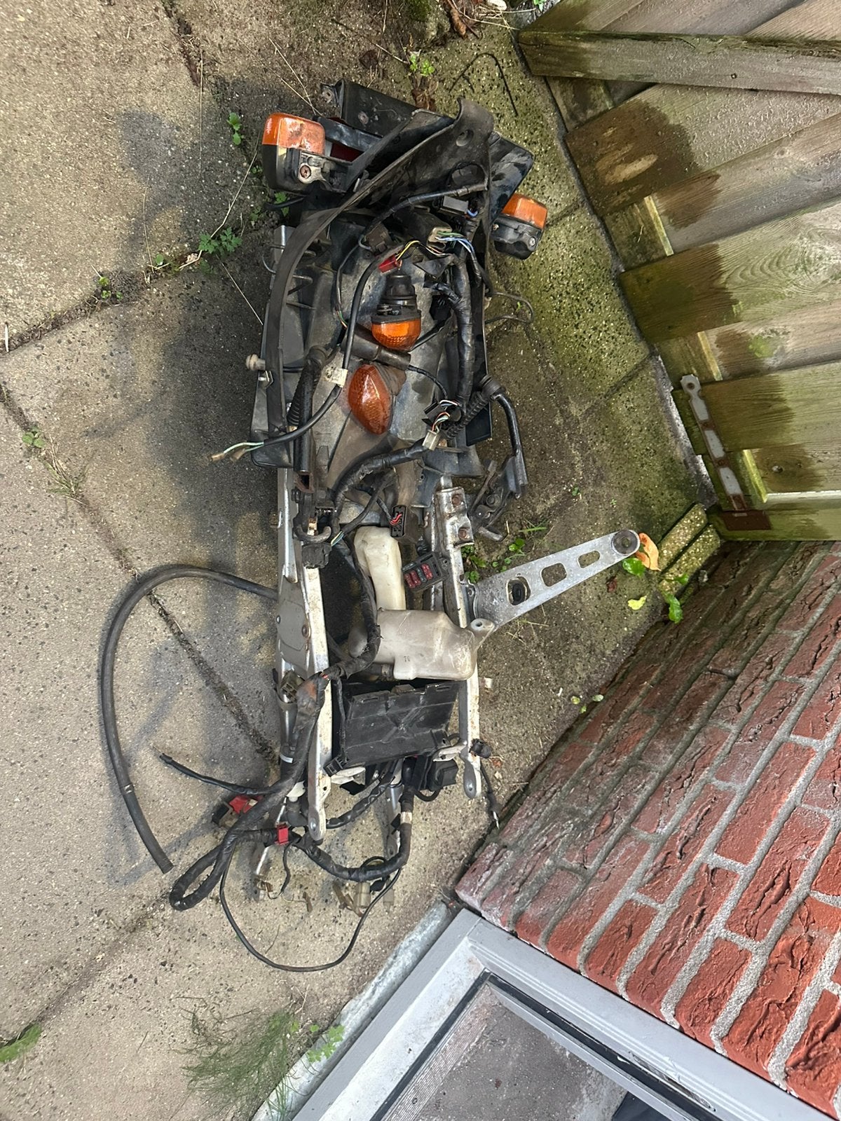 Honda CBR400RR NC23 1988 compleet achterdeel, Ophalen, Zo goed als nieuw