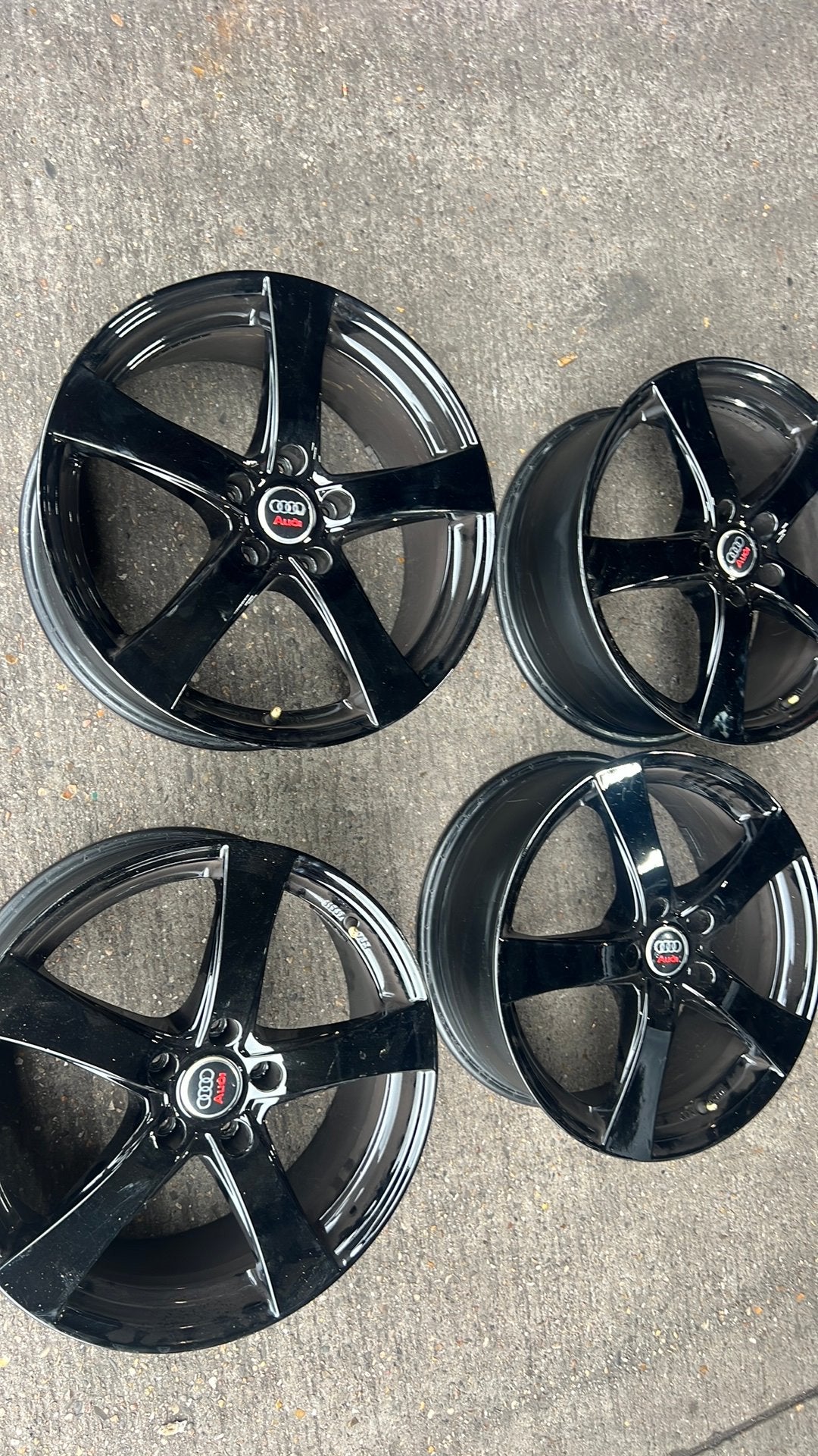 Audi A3/S3  rotor look  velgen 18 inch 5x112 ET 51, Ophalen of Verzenden, Zo goed als nieuw