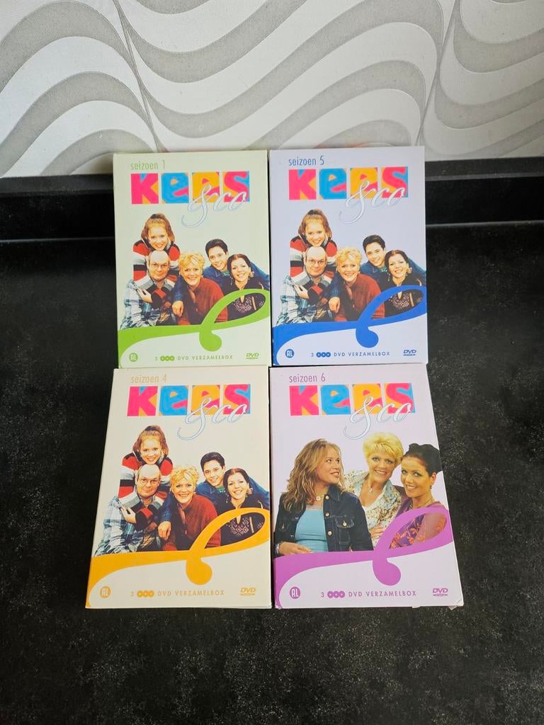 Kees & Co. (4 dvd boxen, 12 dvd's ), Alle leeftijden, Ophalen of Verzenden, Zo goed als nieuw, Komedie