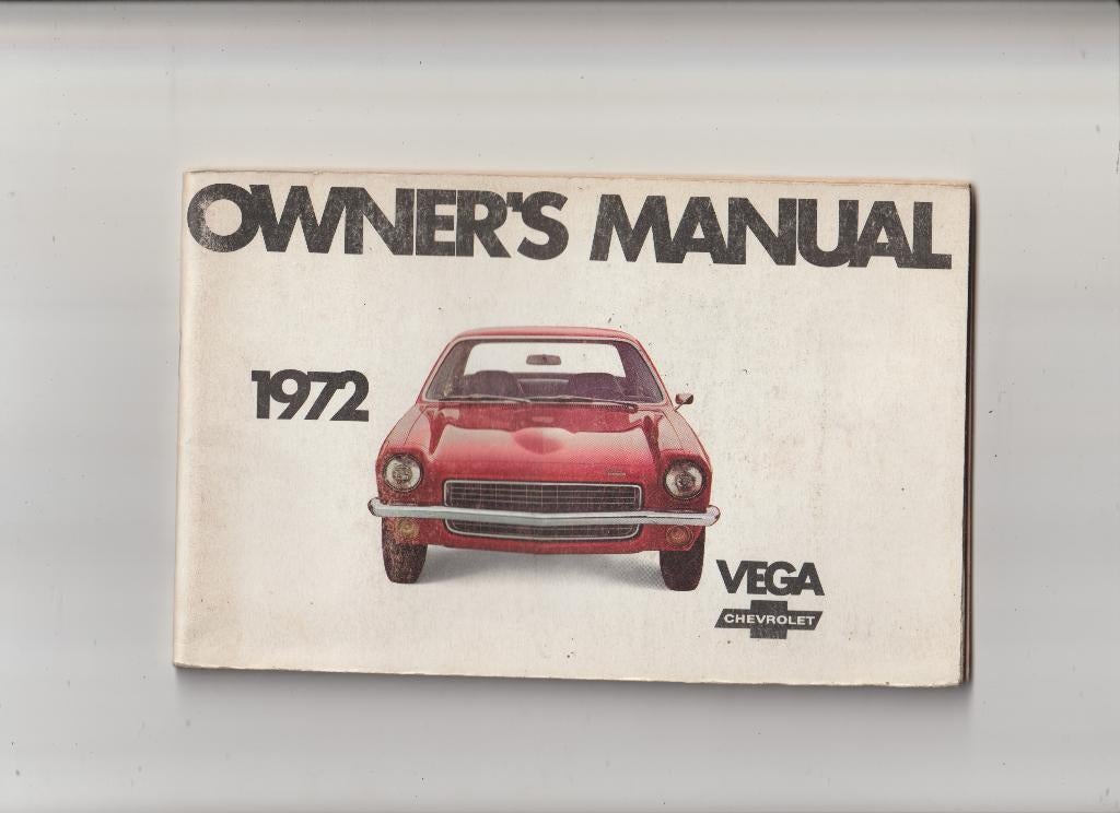 Chevrolet VEGA 1972/ 1973 Owner,s Manual, Ophalen of Verzenden