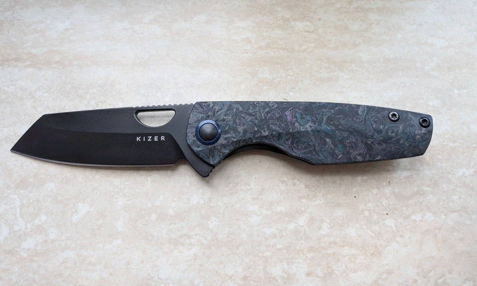 Kizer Sparrow Zakmes, Ophalen of Verzenden, Zo goed als nieuw