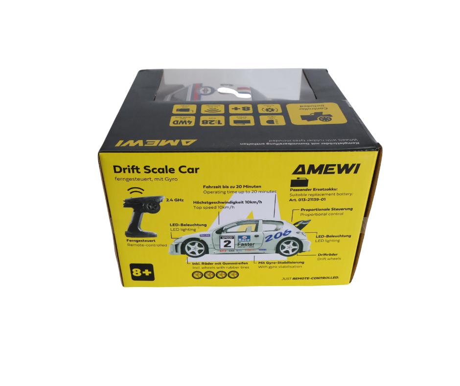 Amewi Drift Scale Car LR28 met Gyro 4WD, Ophalen of Verzenden, Nieuw, Overige schalen, Auto offroad