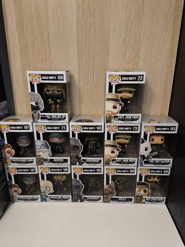 Call of Duty Funko Pop! Collectie (10 stuks), Verzamelen, Ophalen, Gebruikt