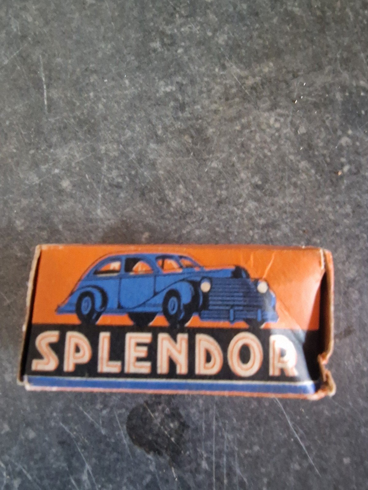 Vintage Splendor Auto Doosje - Verzamelobject, Ophalen of Verzenden, Gebruikt, Auto's