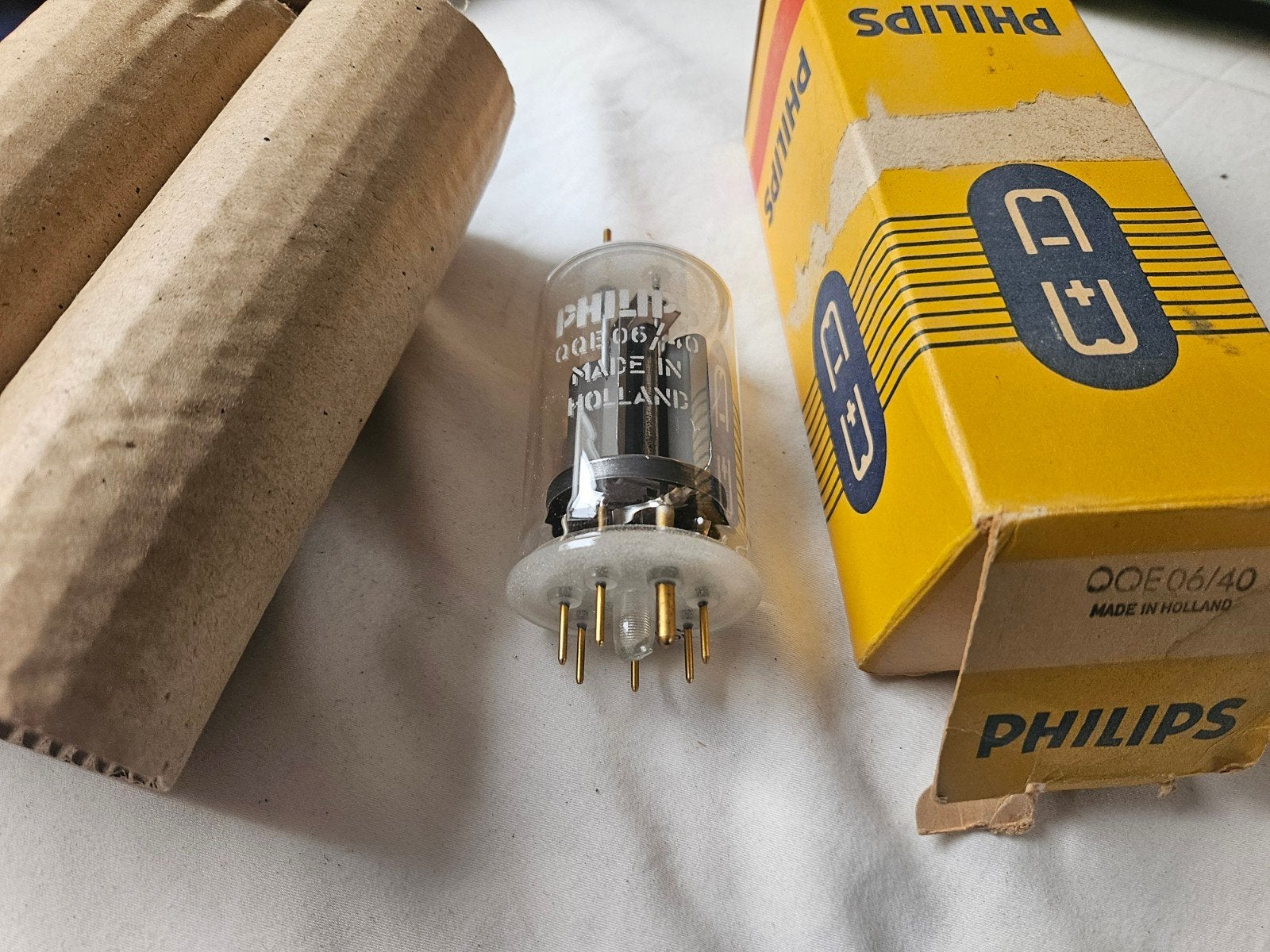 Philips QQE06/40 Elektronenbuis (5894) Made in Holland, Audio, Tv en Foto, Ophalen of Verzenden, Buis of Buizen