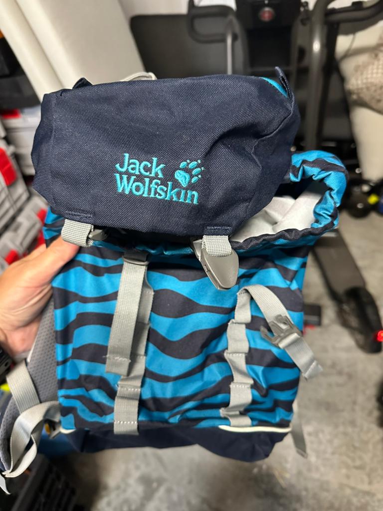 Jack wolfskin rugtas kind, Ophalen of Verzenden, Overige merken, 30 tot 45 cm