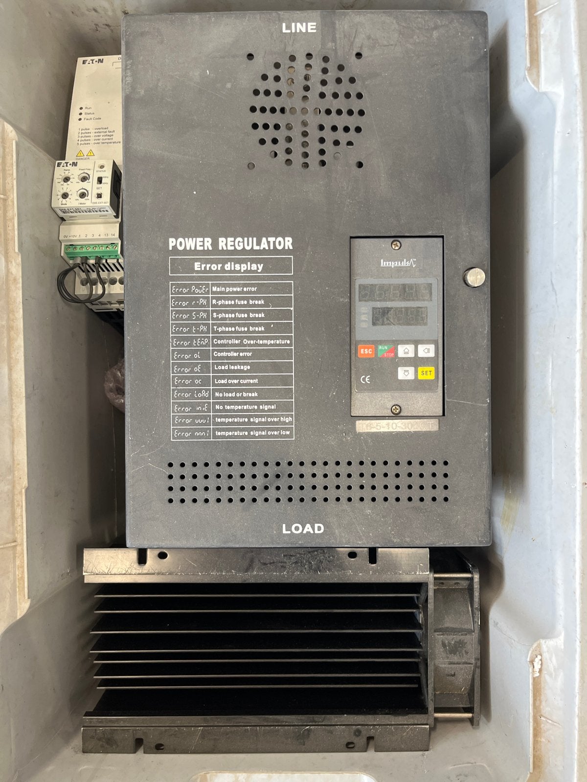 Taisee T6-5-10-300CT SCR Vermogensregelaar 300A, Ophalen
