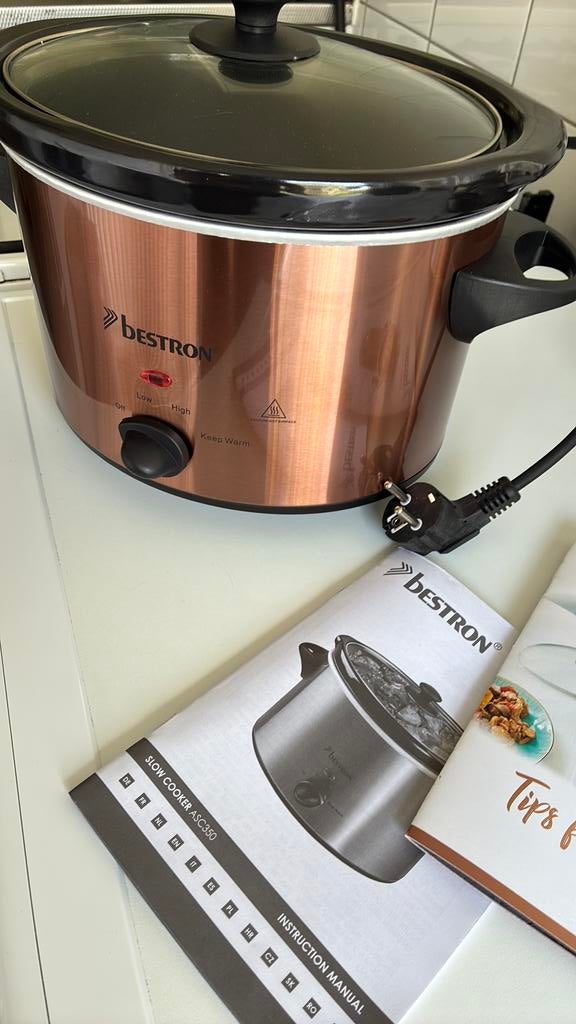 Bestron Slow Cooker nieuw, Ophalen of Verzenden, Nieuw, Overige materialen