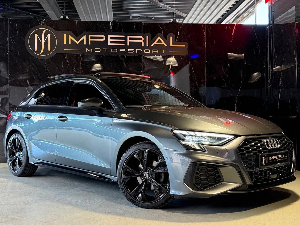 Audi A3 Sportback 35 TFSI S-Line Pano|ACC|LED, Auto's, Audi, 4 cilinders, 150 pk, Bedrijf, Lichtsensor