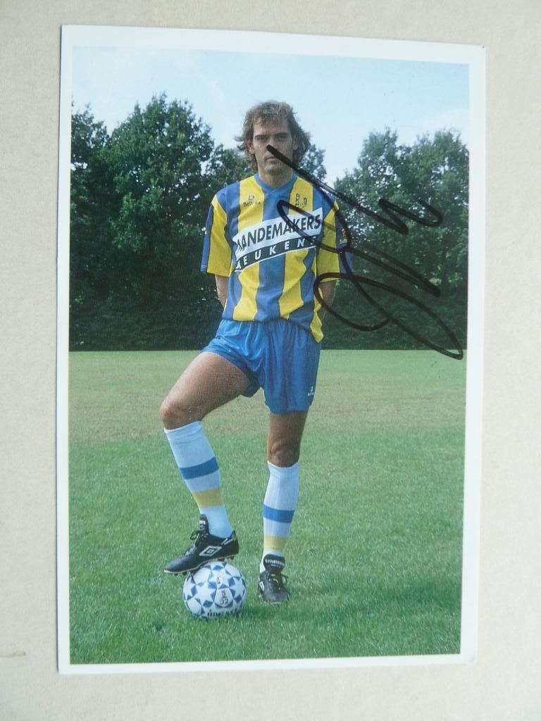 Spelerskaart Jurgen.Streppel  RKC Waalwijk. 1993/1994, Ophalen of Verzenden, Zo goed als nieuw, Overige binnenlandse clubs, Spelerskaart