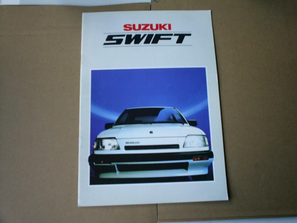 Suzuki Swift 1 / 1988 24 pag., Verzenden, Zo goed als nieuw, Overige merken