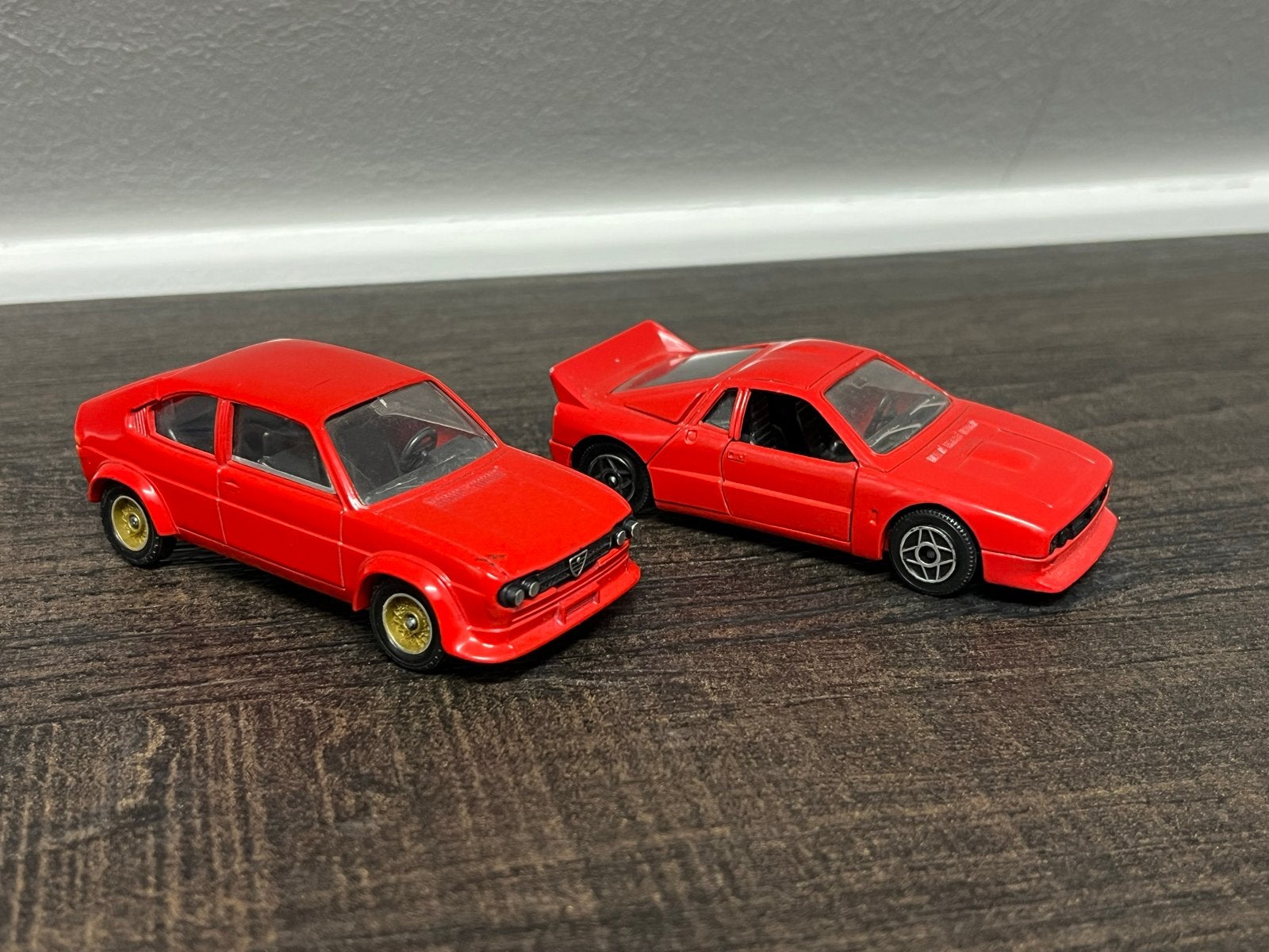 Solido Alfa Sud & Lancia Rally - Zonder doos, Ophalen of Verzenden, Gebruikt, Auto, Solido