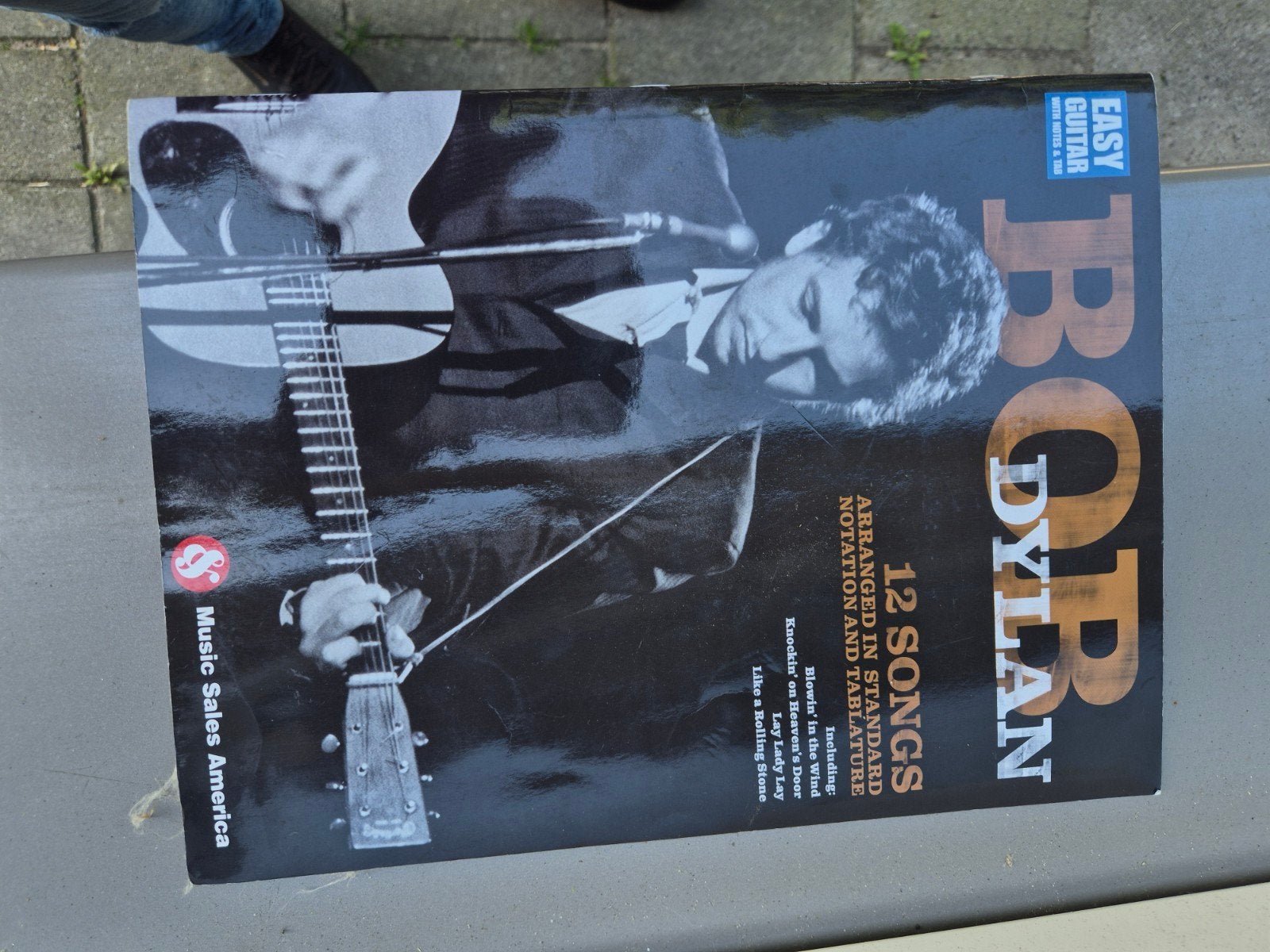 Bob Dylan - 12 Songs Easy Guitar Tablatuur Boek, Ophalen of Verzenden