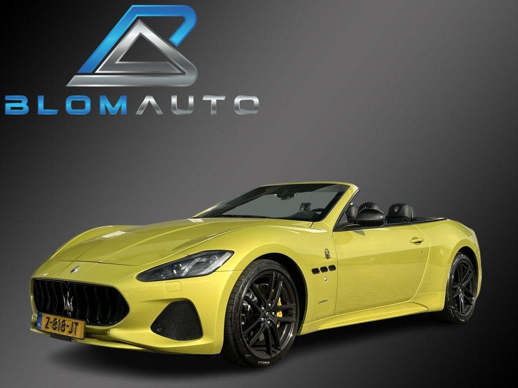 Maserati GranCabrio 4.7 Sport 460PK UNIEK! LAGE KM STAND, Auto's, Maserati, Automaat, Achterwielaandrijving, Cabriolet, 4 stoelen