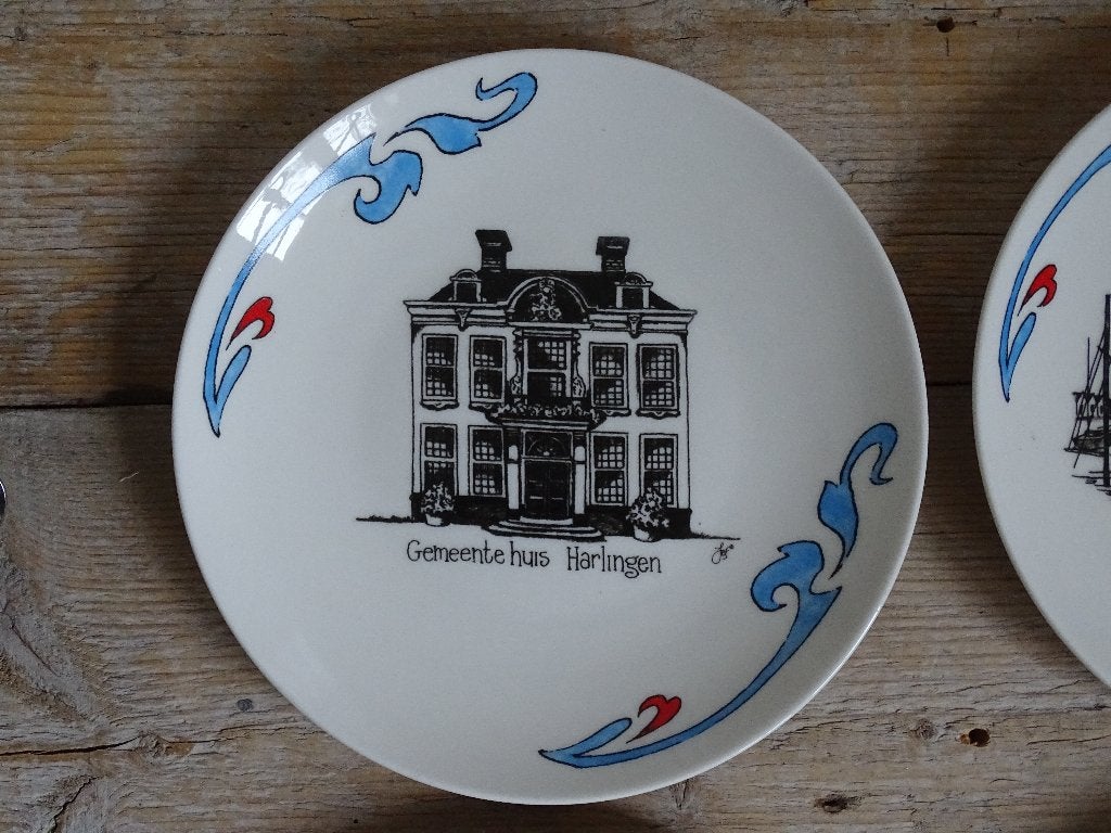 Servies, Jet (by Ter Steege) de Friese Elf Steden, z.g.a.n., Overige typen, Ophalen of Verzenden, Zo goed als nieuw, Overige stijlen