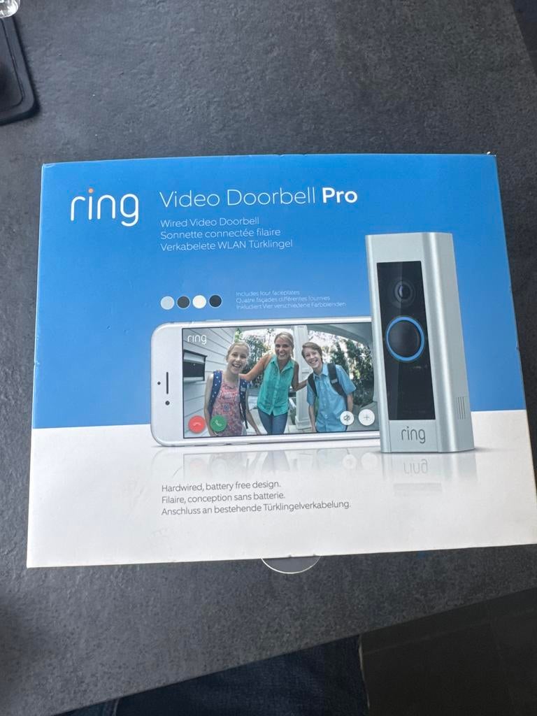 Ring Video Doorbell Pro - Bedrade Smart Deurbel, Huis en Inrichting, Deurbellen, Ophalen of Verzenden, Zo goed als nieuw