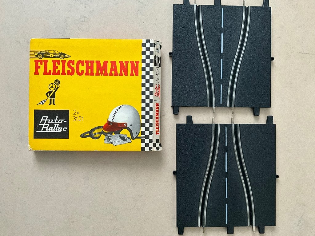 Fleischmann auto rally baanstukken, Gebruikt, Ophalen of Verzenden, Elektrisch, Fleischmann