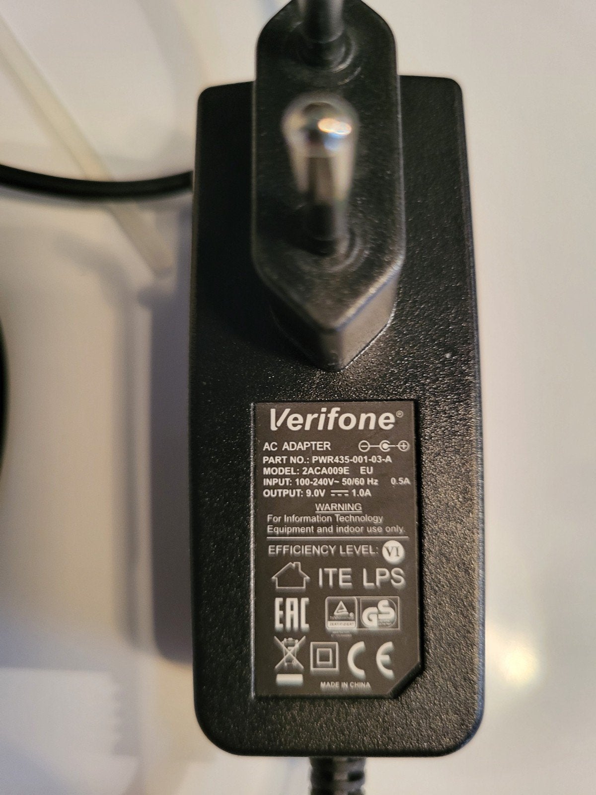 Verifone AC Adapter PWR435-001-03-A - Meerdere beschikbaar, Ophalen of Verzenden, Gebruikt, Verifone