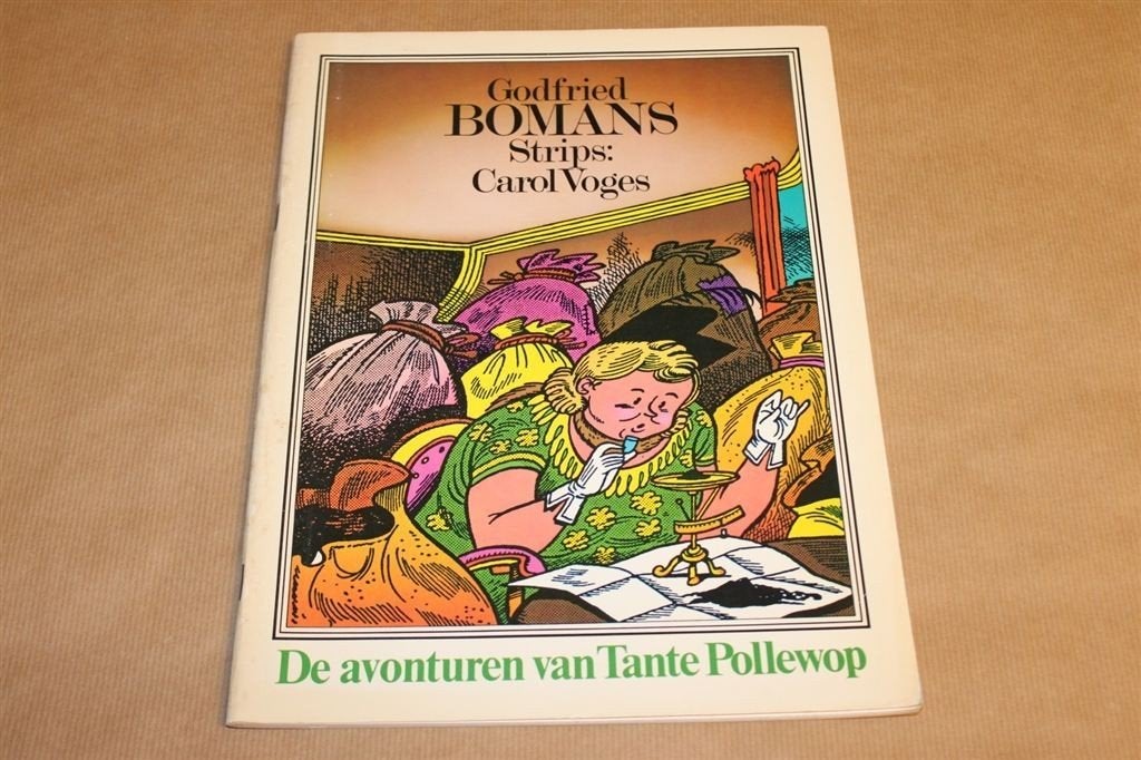 Avonturen van Tante Pollewop - Bomans - Stripuitgave, Eén stripboek, Ophalen of Verzenden, Zo goed als nieuw