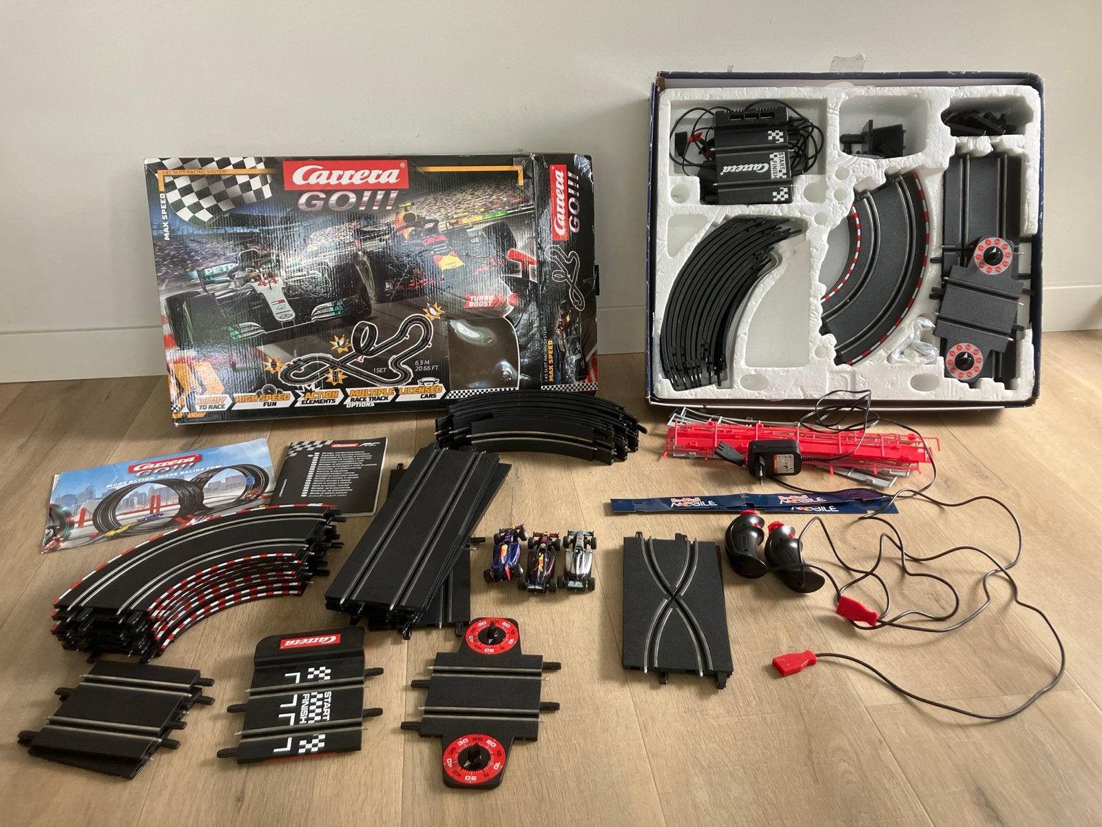 TEAB: uitgebreide Carrera GO racebaan 2 sets, Ophalen, Carrera, Met looping, Elektrisch