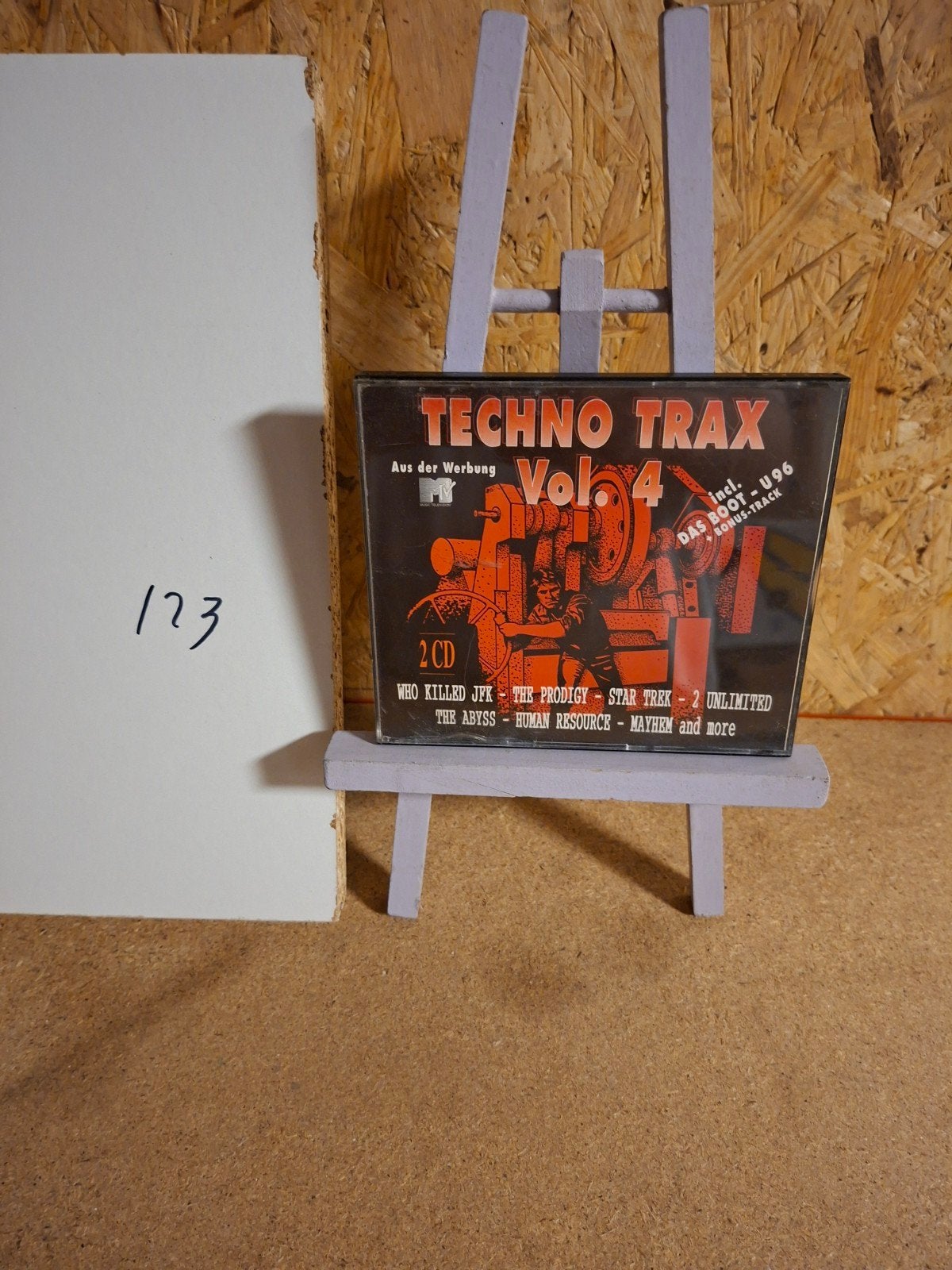 Techno Trax Vol. 4 - 2 CD (incl. U96 Das Boot), Ophalen of Verzenden, Gebruikt, House