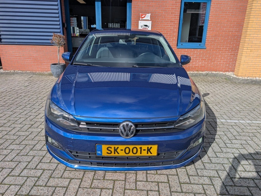 Volkswagen POLO 1.0 TSI HIGHLINE, -- EX BTW --  Automaat, PD, Automaat, Gebruikt, Blauw, Bedrijf