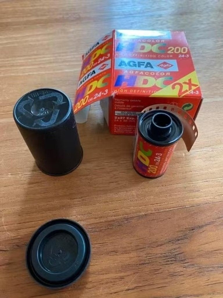 1 fototrolletje AGFA HDC 200 (24+3), Audio, Tv en Foto, Filmrollen, Ophalen of Verzenden, 35mm film