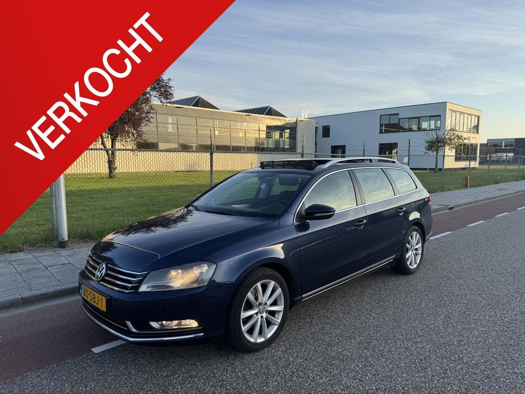 Volkswagen Passat Variant 1.4 TSI Highline BlueMotion PANO/D, Euro 5, Gebruikt, Zwart, Blauw