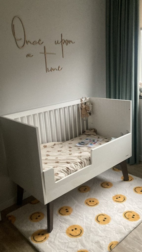 Kidsmill Sixties Peuterbed/Ledikant Wit 70x140, Ophalen, Gebruikt, Ledikant