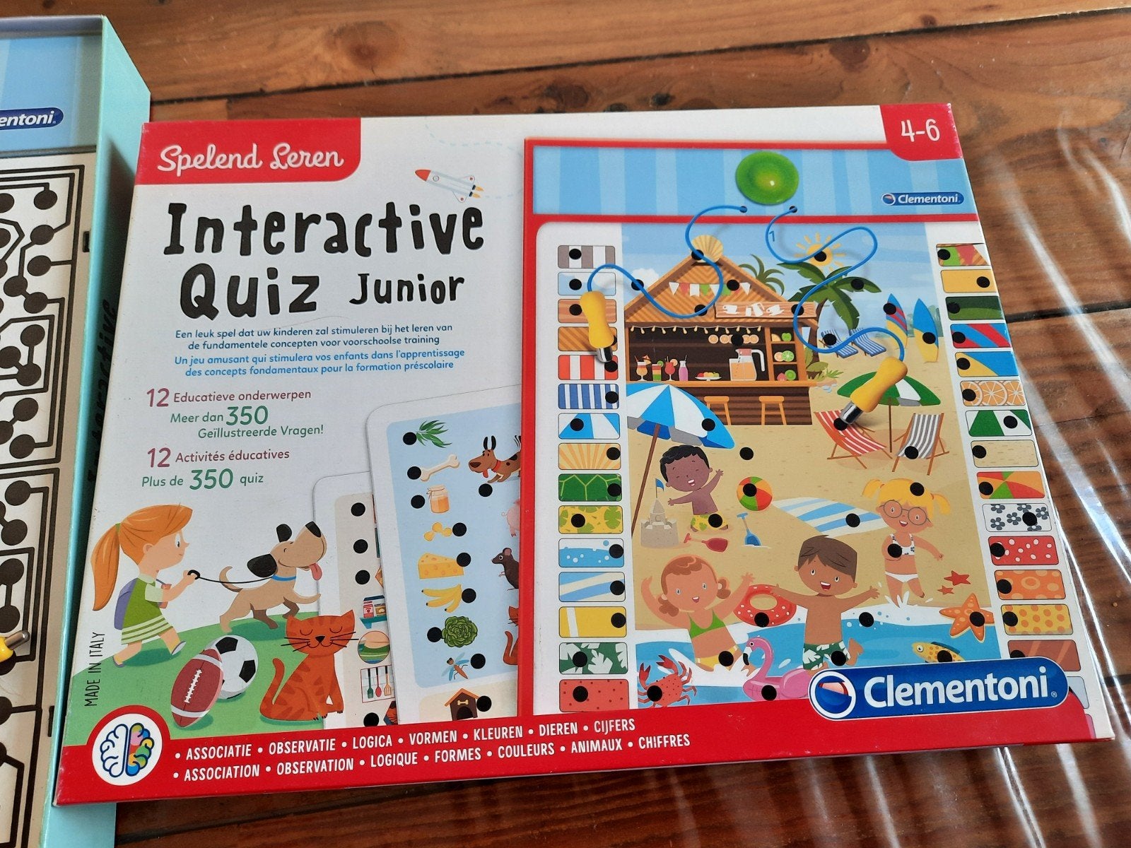 Interactive Quiz junior
Van 4-6 jaar
Compleet, Ophalen of Verzenden, Zo goed als nieuw